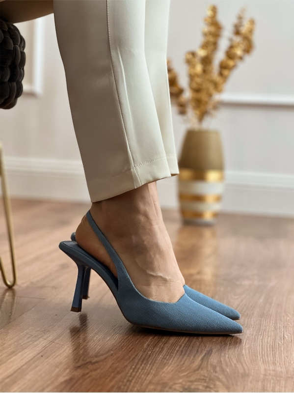 Décolleté Camille - Blu Jeans