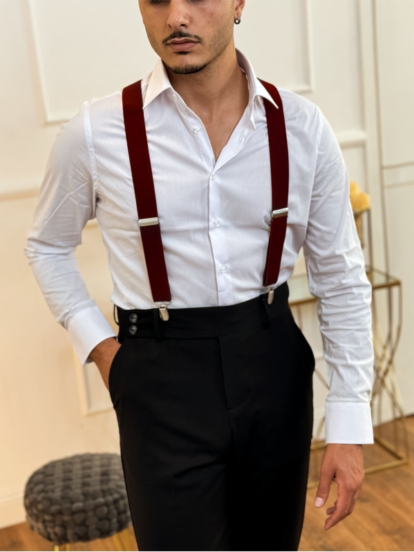 Bretelle Basic - Bordeaux