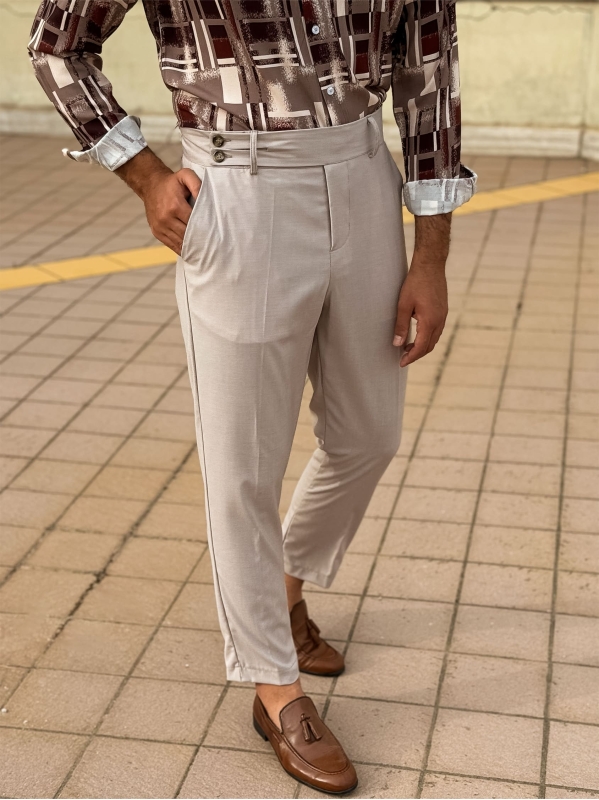 Pantalone Borsalino - Sabbia