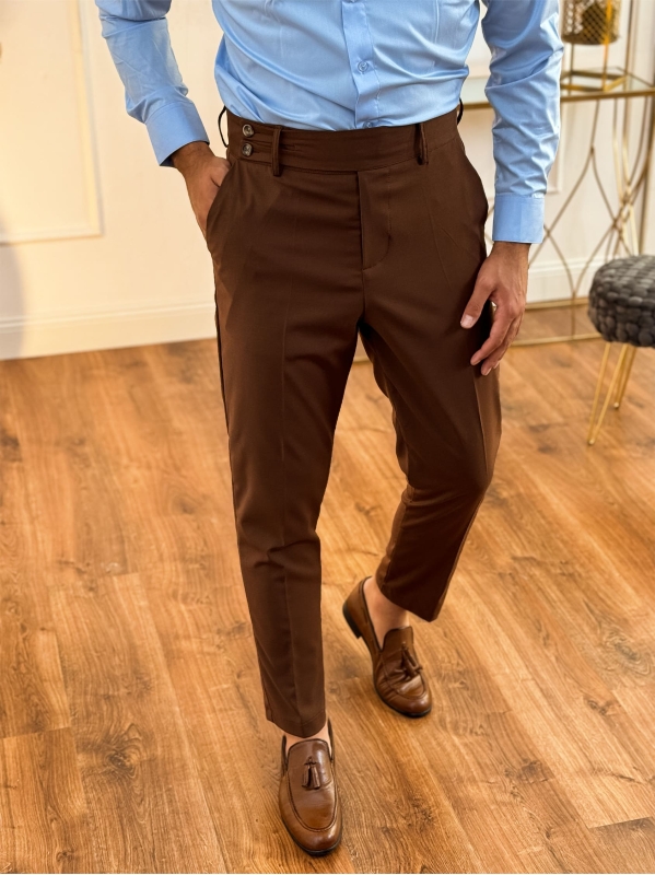 Pantalone Borsalino - Testa di moro