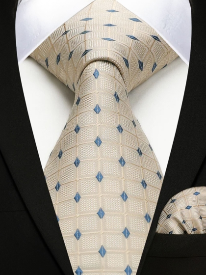 Cravatta e Pochette Tartan YCF