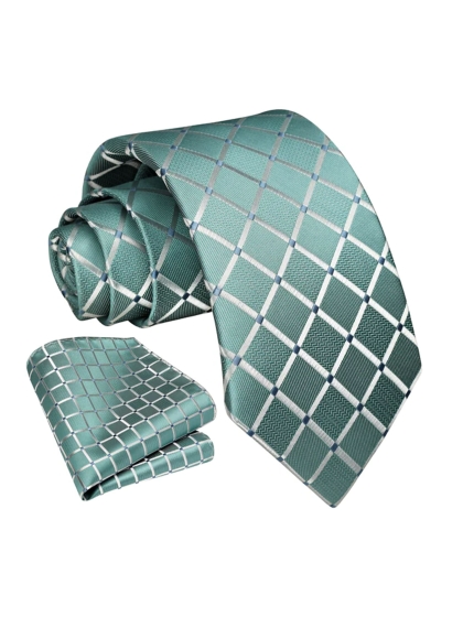 Cravatta e Pochette Tartan A6