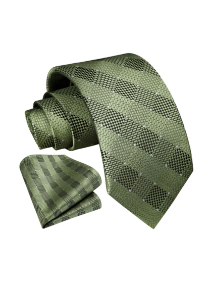 Cravatta e Pochette Tartan A1