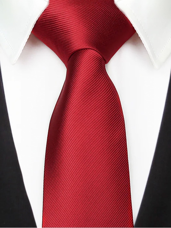 Cravatta e Pochette Élite - Rosso