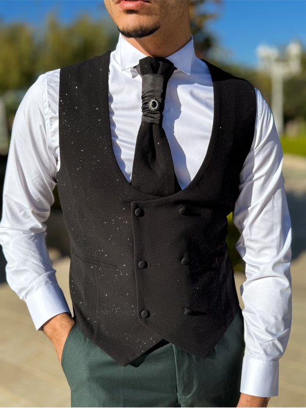 Gilet Principe - Nero