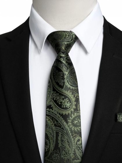 Cravatta e Pochette Paisley K