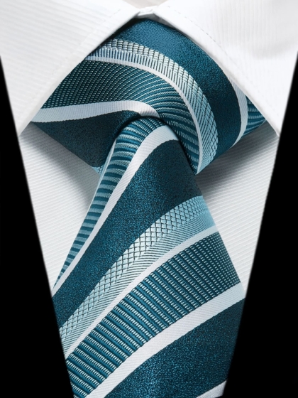 Cravatta e Pochette Stripe