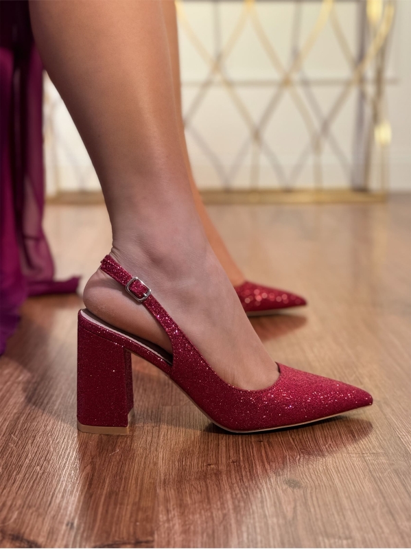 Décolleté Meriel - Fucsia