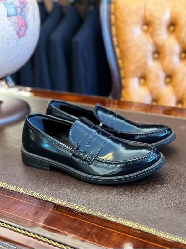 Mocassino Pier - Blu Navy