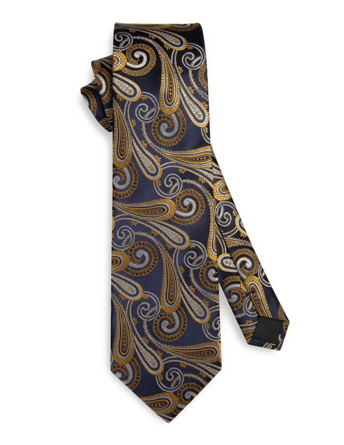 Cravatta e Pochette Paisley N77