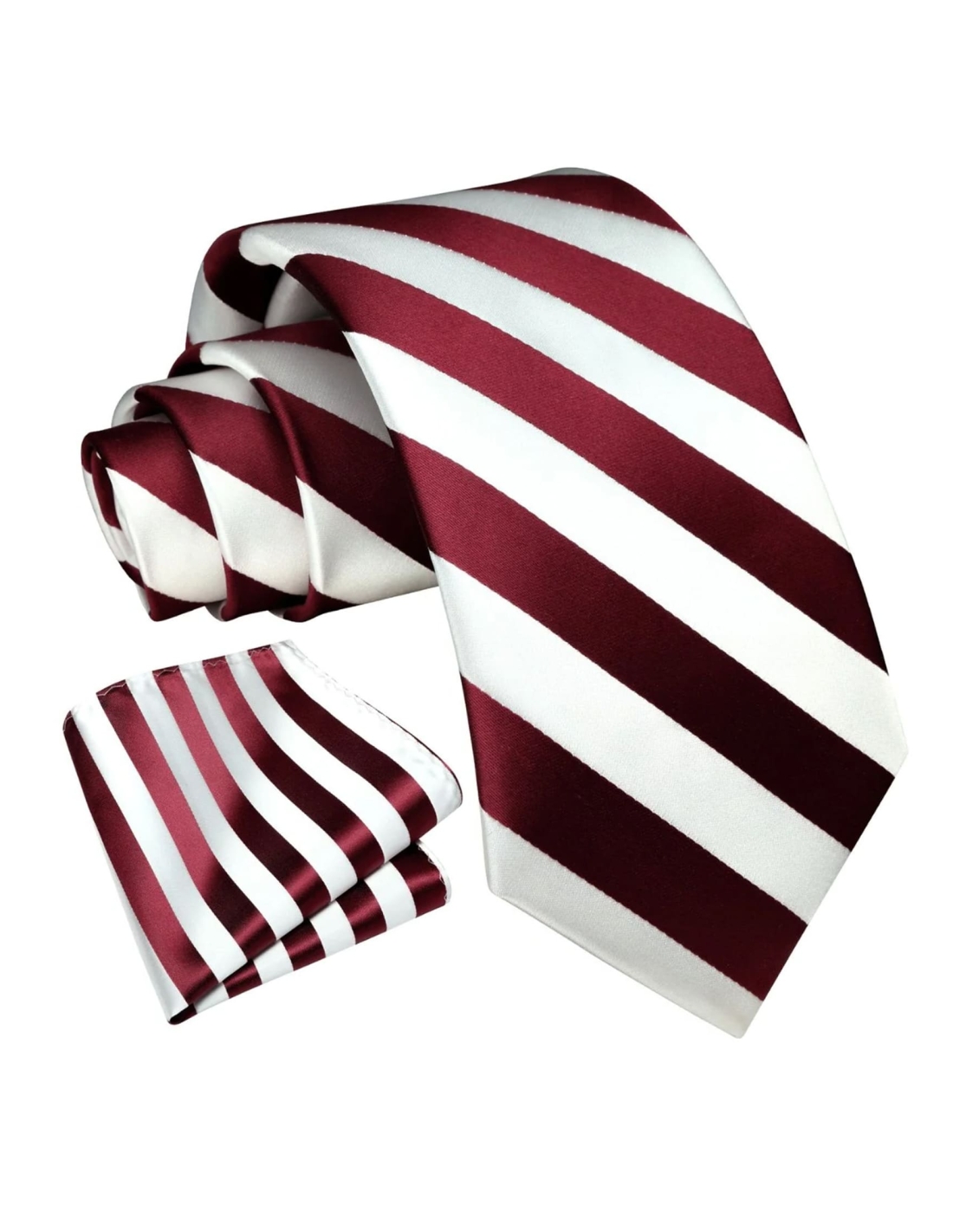 Cravatta e Pochette Stripe
