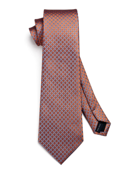 Cravatta e Pochette Plaid AU7