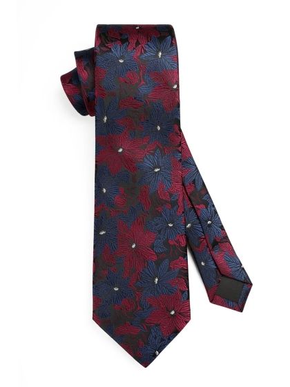 Cravatta e Pochette Floral 6UN