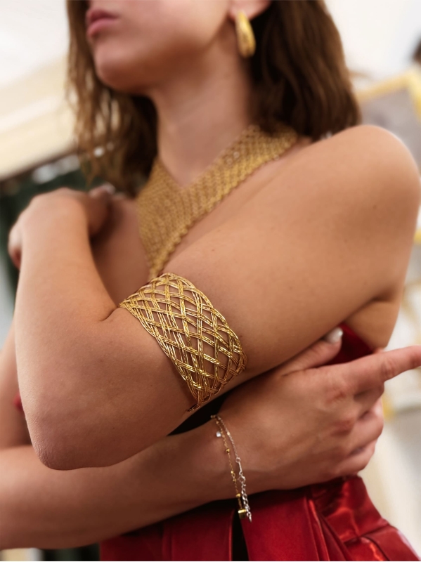 Bracciale Intreccio - Oro