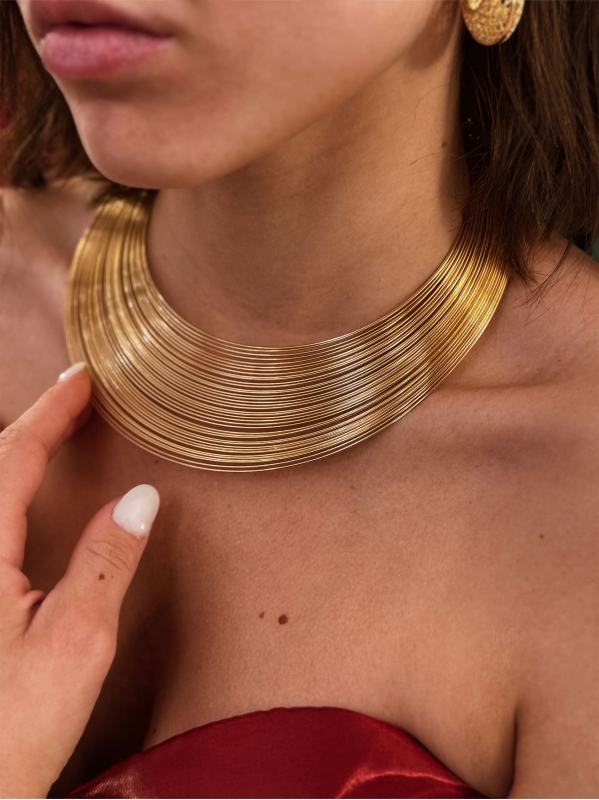 Collana Saturno - Oro