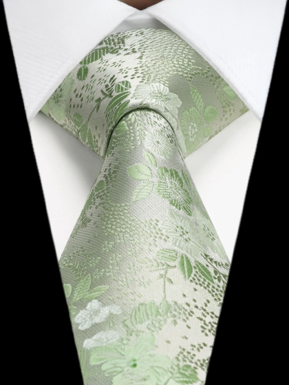 Cravatta e Pochette Floral TI1