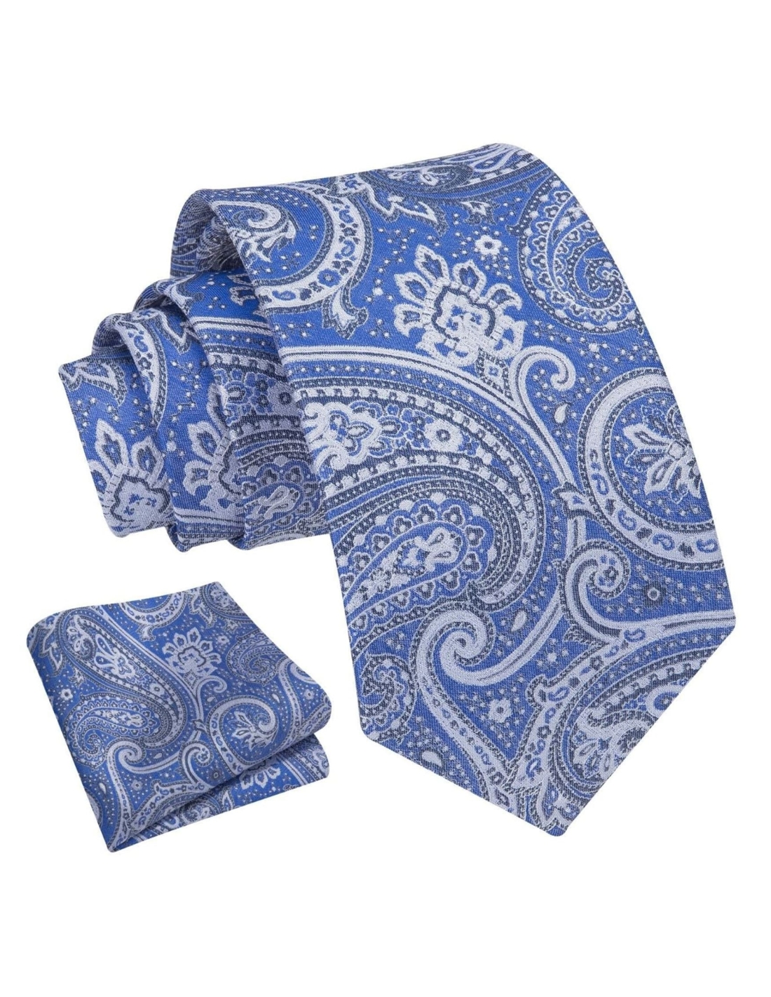Cravatta e Pochette Paisley 12N