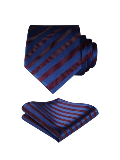 Cravatta e Pochette Stripe 3DN