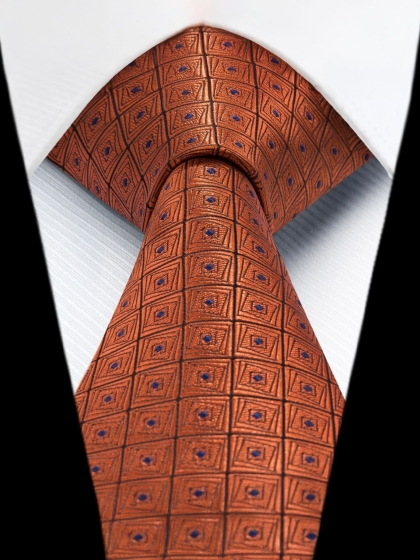 Cravatta e Pochette Geometric YZH