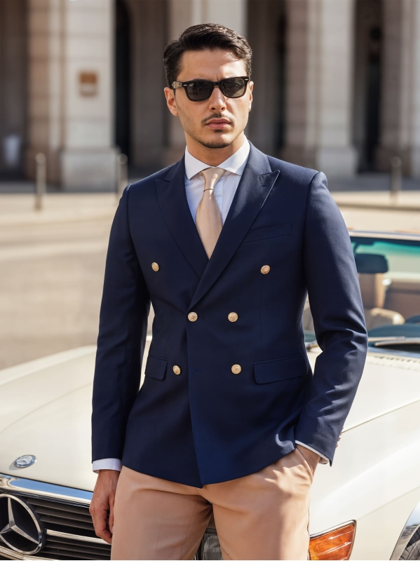 Giacca Barone - Blu Navy