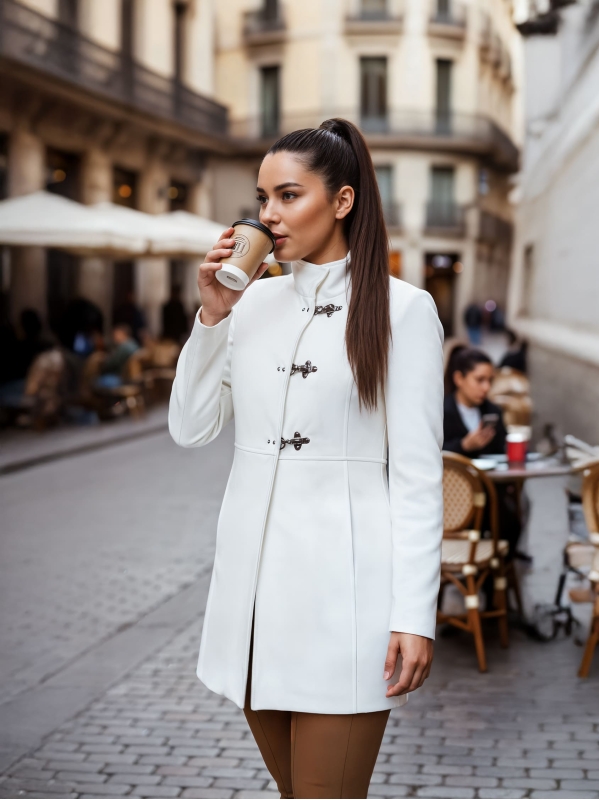 Cappotto Tamigi - Bianco