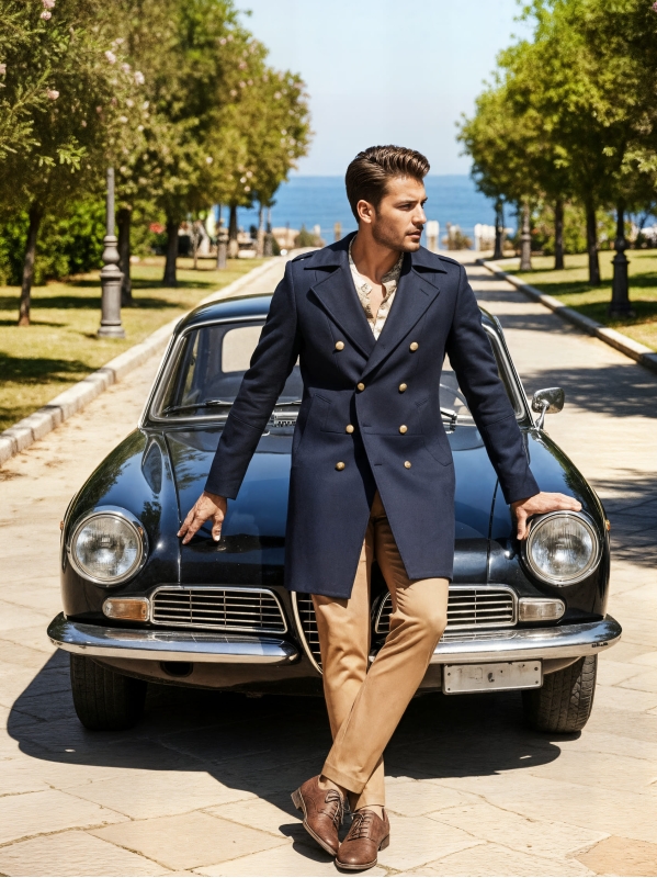 Cappotto Bonaparte - Blu Navy