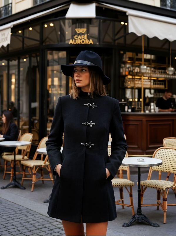 Cappotto Tamigi - Nero