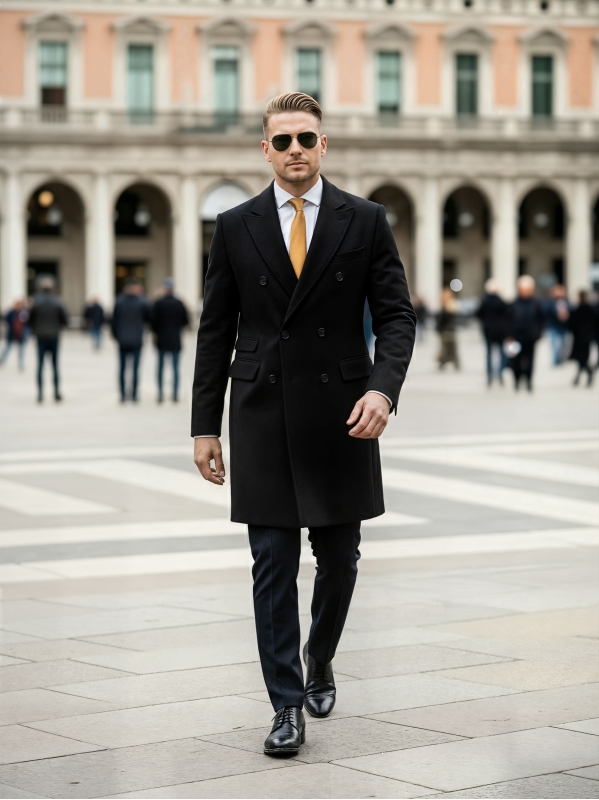 Cappotto Manhattan - Nero