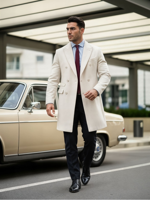 Cappotto Manhattan - Panna