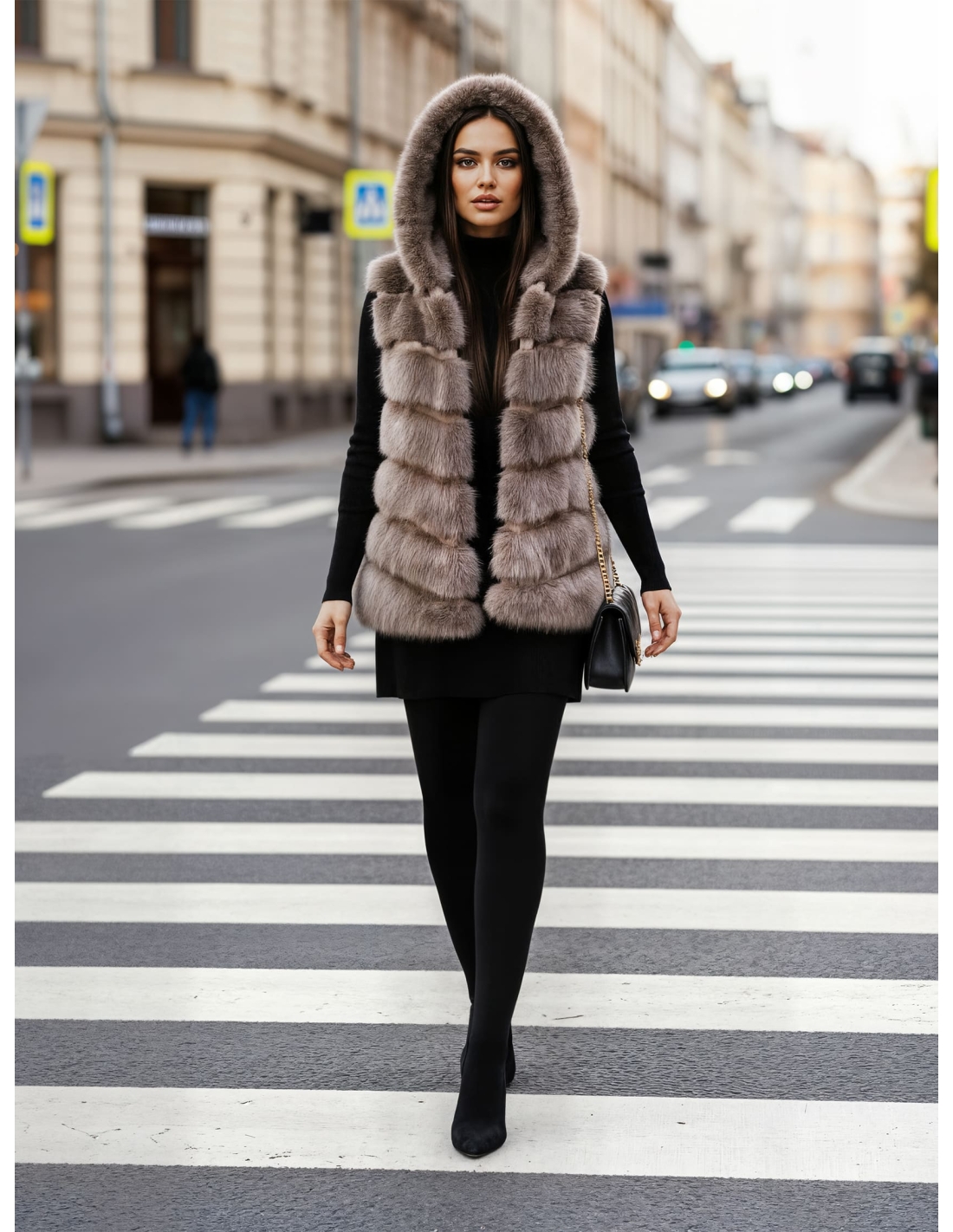 Gilet di Pelliccia Lady