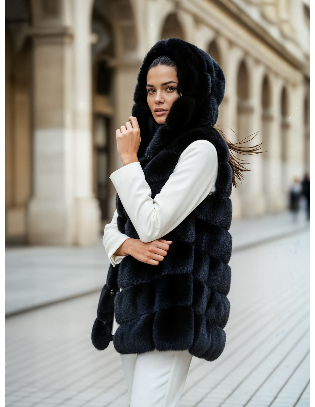 Gilet di Pelliccia Lady