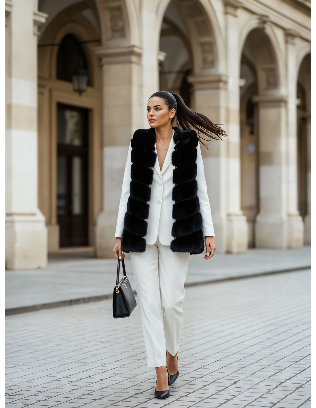 Gilet di Pelliccia Lady