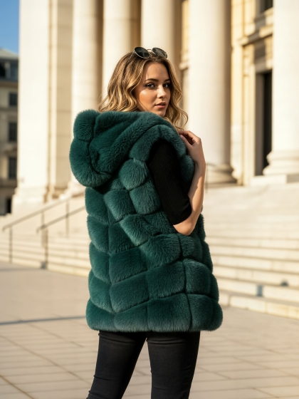 Gilet di Pelliccia Lady