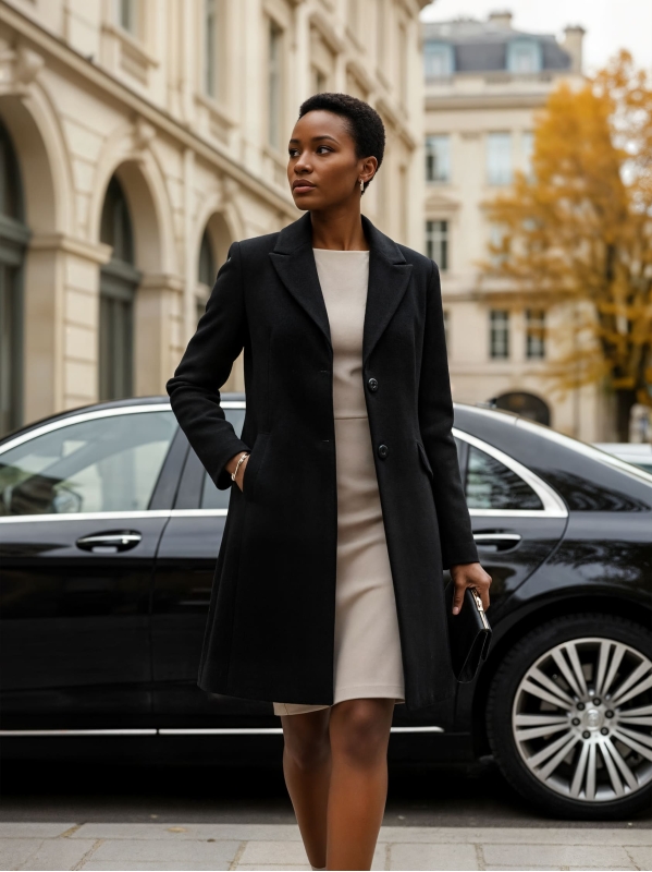 Cappotto Cheryl - Nero