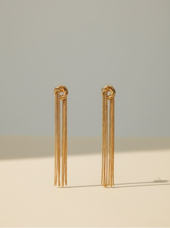 Orecchini Nodo - Oro