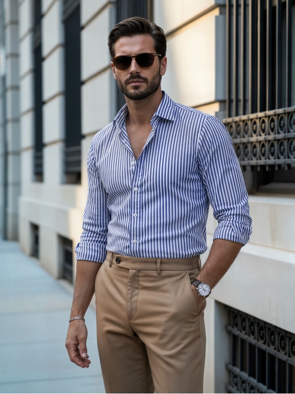 Camicia Ralph - Blu Navy