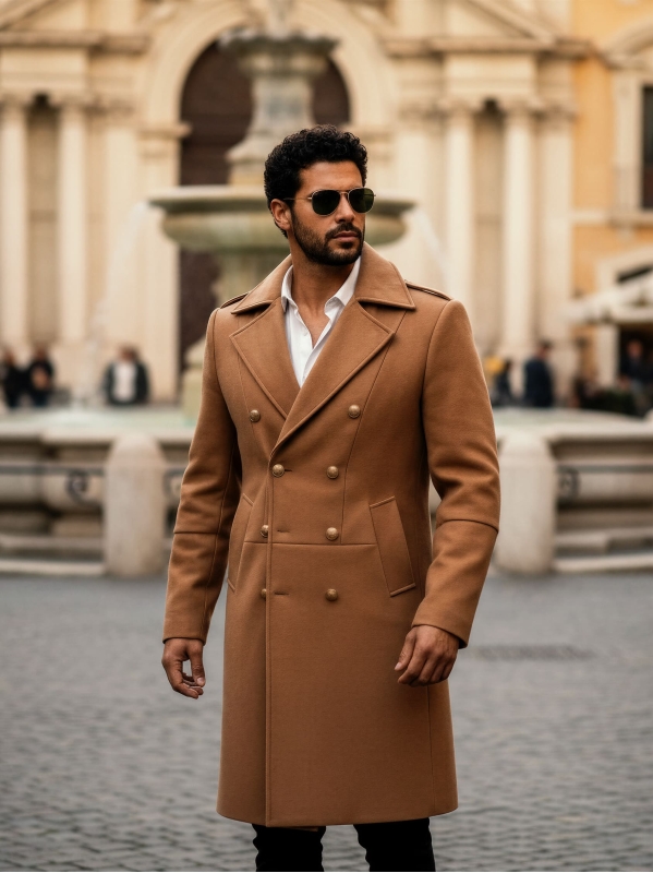 Cappotto Bonaparte - Cammello