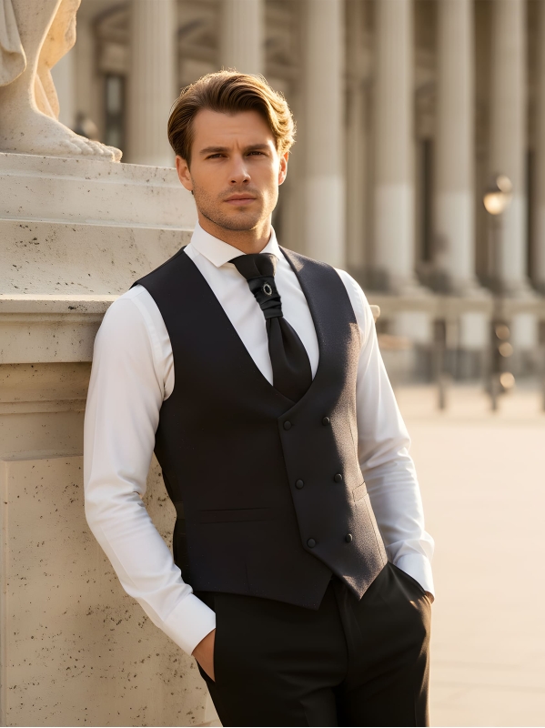 Gilet Principe - Nero