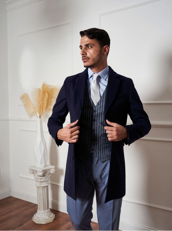 Cappotto Baronetto - Blu