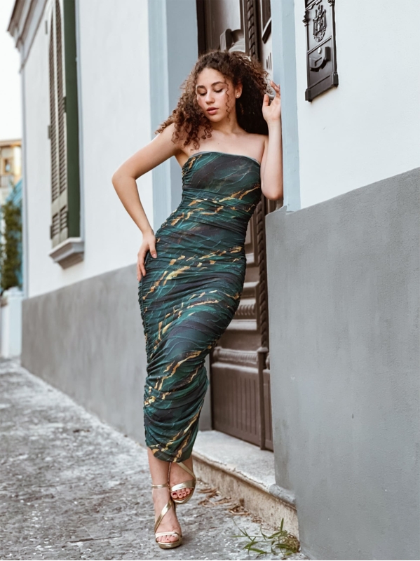 Tubino verde bottiglia sales