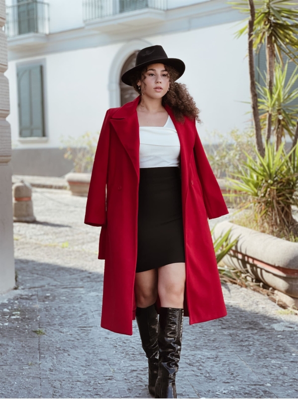 Cappotto Vanessa - Rosso