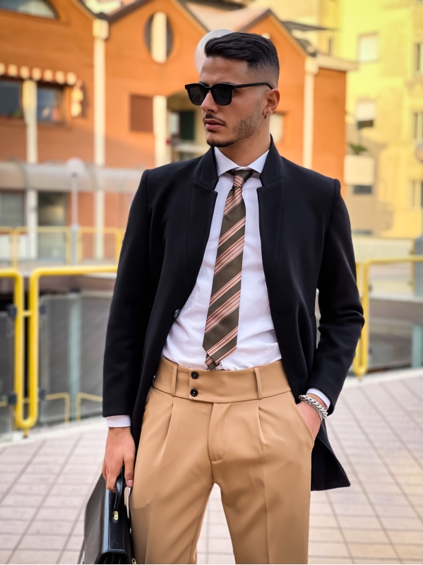 Cappotto Corea - Nero