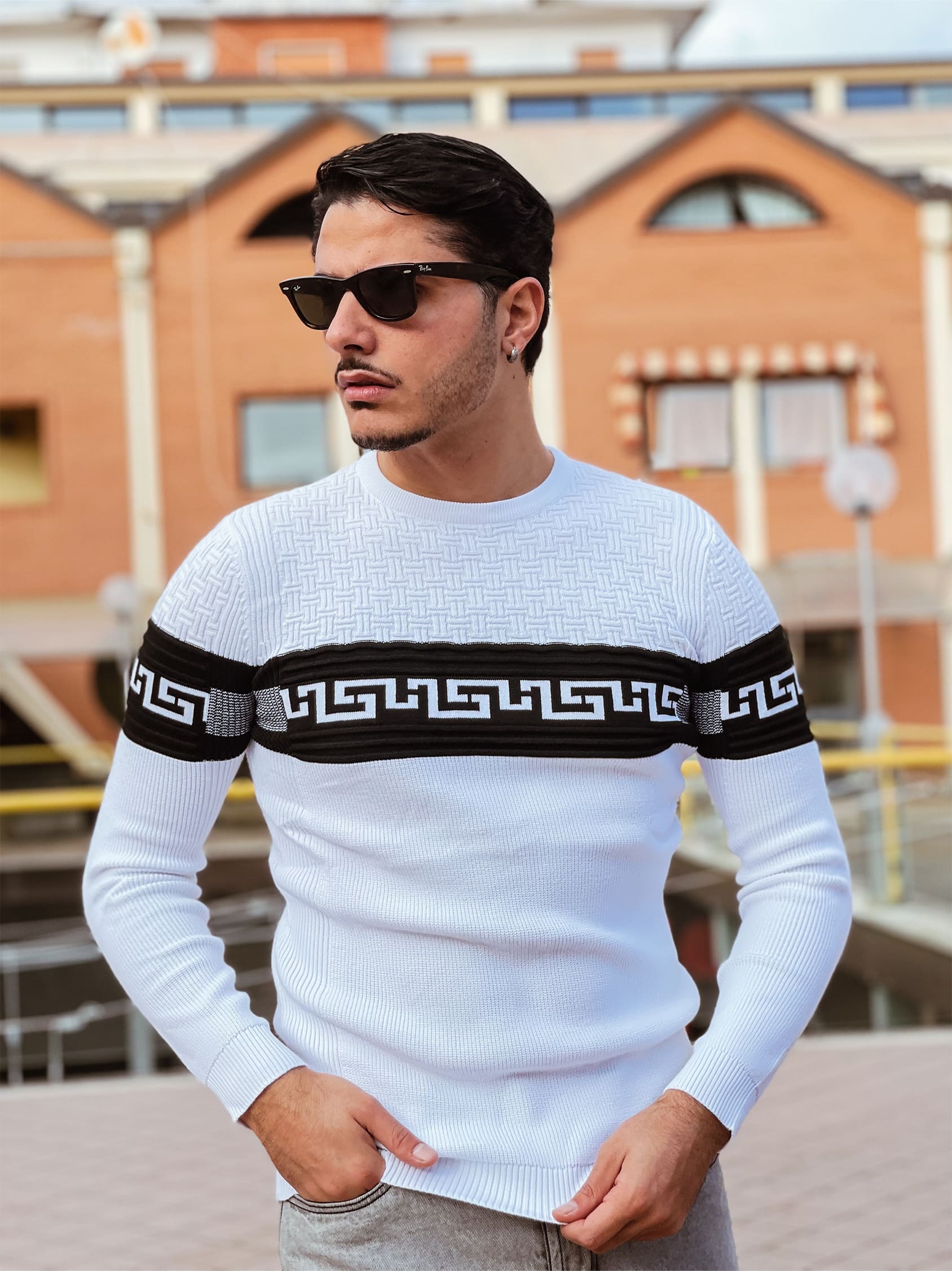 Maglia Leo Maglie Collezione da Giorno Uomo Deafea