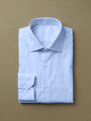 Camicia Collo Italiano – camicia da cerimonia uomo azzurro Dea Fea