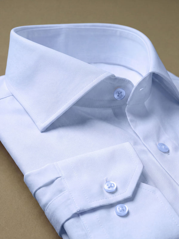 Camicia Collo Italiano – camicia da cerimonia uomo azzurro Dea Fea