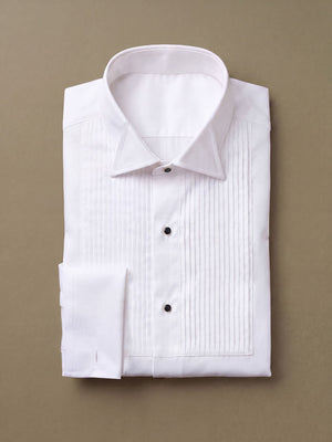 Camicia da Smoking con Plisse
