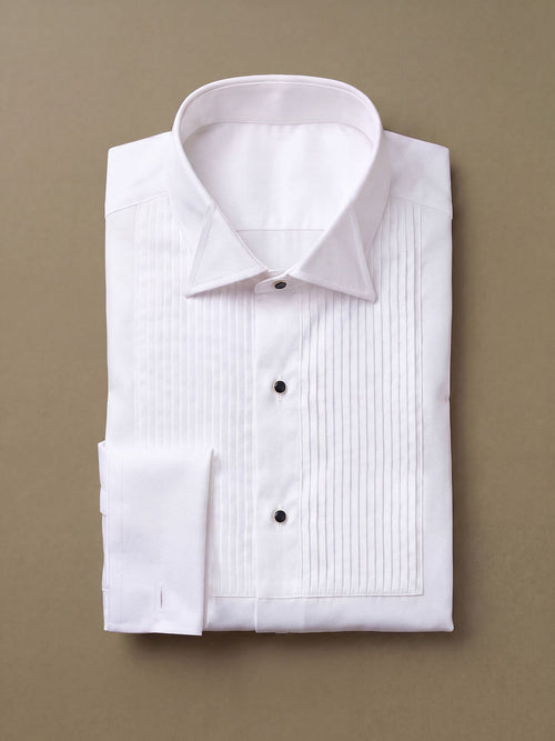 Camicia da Smoking con Plisse
