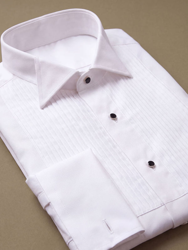 Camicia da Smoking con Plisse