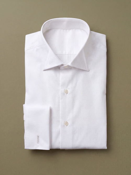 Camicia Diplomatica – camicia da cerimonia uomo bianco Dea Fea