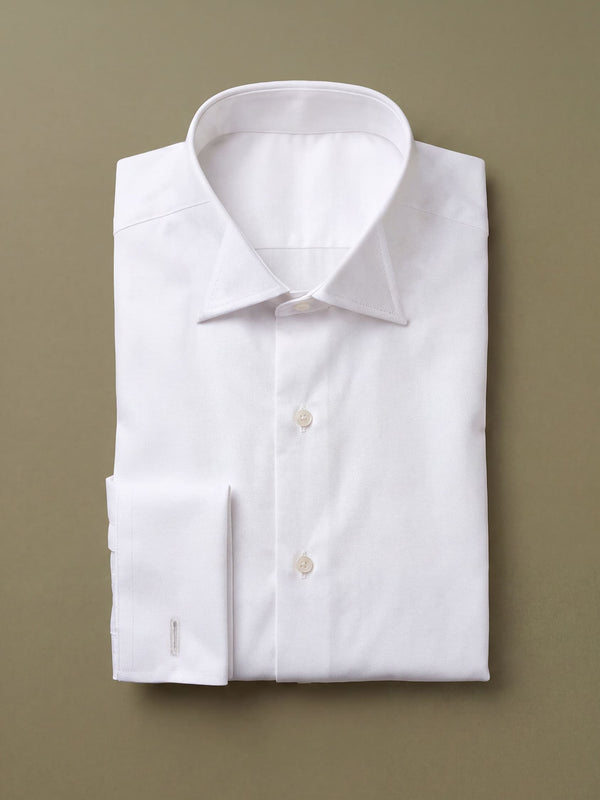 Camicia Diplomatica – camicia da cerimonia uomo bianco Dea Fea